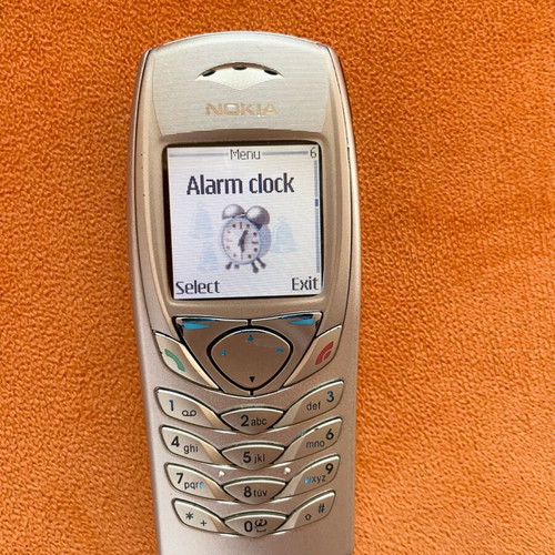 Nokia 6100 used, gray phone