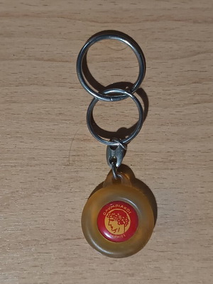 Ολυμπιακός vintage μπρελόκ μεταχειρισμένο, retro 70s-80s αναμνηστικό