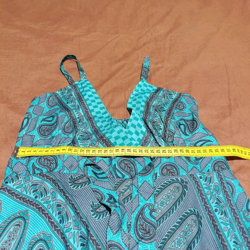 Floral dress like new, green, one size