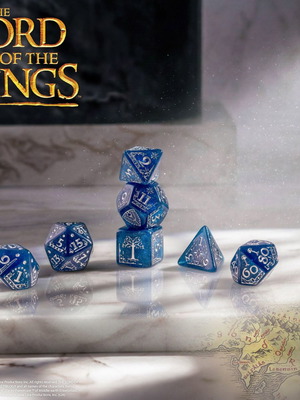 The Lord of the Rings Gondor RPG Dice Set by Q WORKSHOP