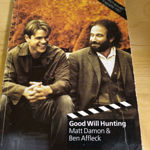 Good Will Hunting book used, English