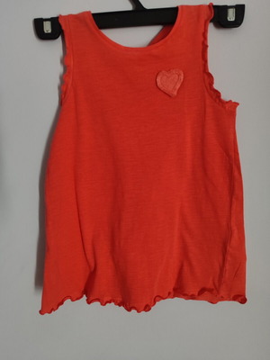 Zara girls' top like new, size 134 cm, pink