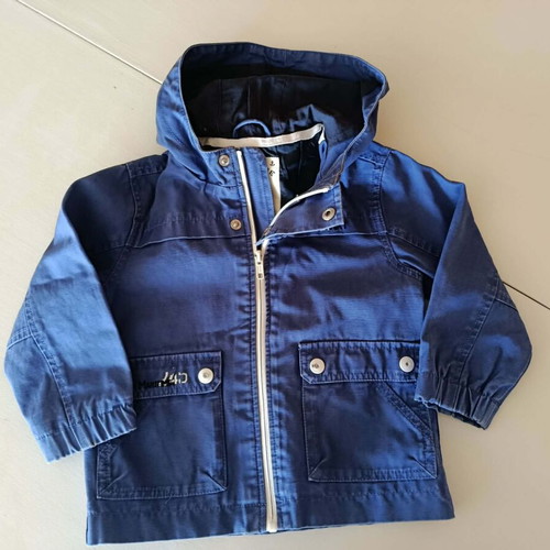 Next (NXT) kids jacket Navy Blue with hood like new, 2-3 years