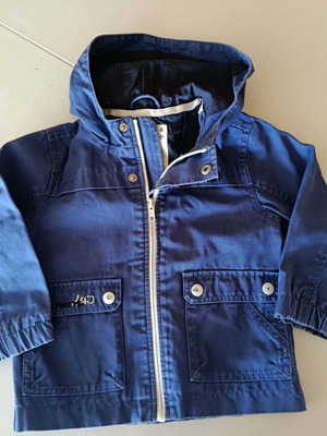 Next (NXT) kids jacket Navy Blue with hood like new, 2-3 years