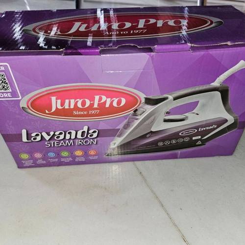 Juro Pro Lavanda steam iron new in box