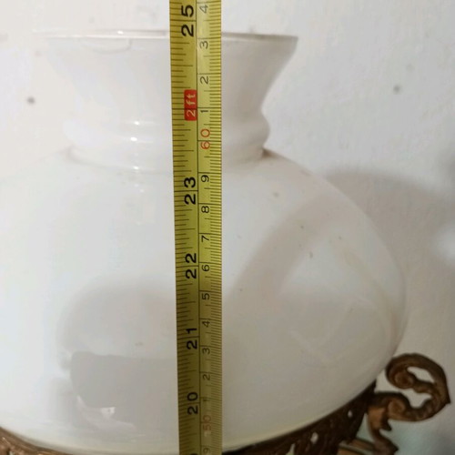 Lamp old used, height 65 cm, functional
