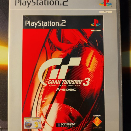Gran Turismo 3: A-Spec Platinum Edition PlayStation 2 game like new
