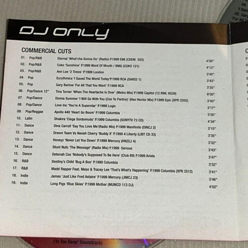 DMC DJ Only Issue 08 double promo CD, rare dance club mixes