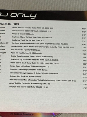 DMC DJ Only Issue 08 double promo CD, rare dance club mixes