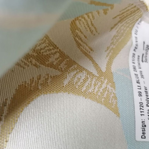 Fabrics artificial silk polyester, pack of 3, 0.90 x 1.32 m, new