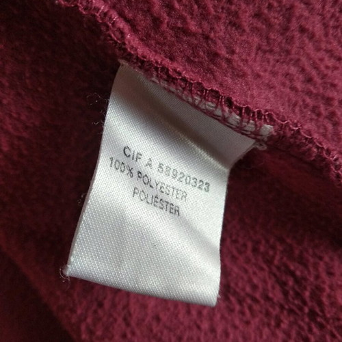 Fleece jacket with hood used, pink, La Redoute Collections XS