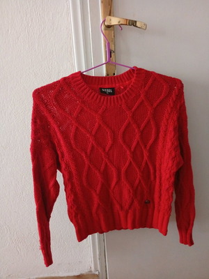 Diesel women's jumper XS red like new