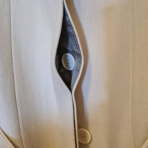Julia Berkovich coat used, cream color, size Small