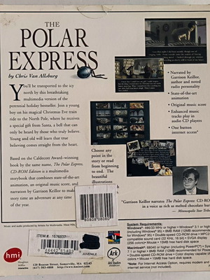 The Polar Express PC παιχνίδι μεταχειρισμένο, περιπέτεια
