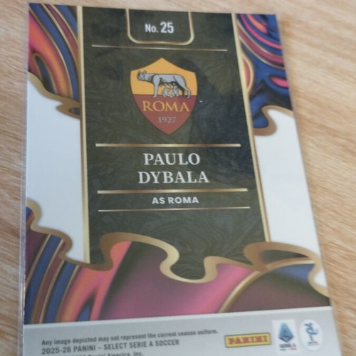 Panini Unstoppable Paulo Dybala parallel card