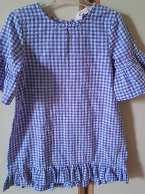 Φόρεμα H&M για κορίτσι 3-4 ετών, σε άριστη κατάσταση, λευκό-μπλε