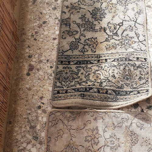 Small rugs used, set of 2 pieces