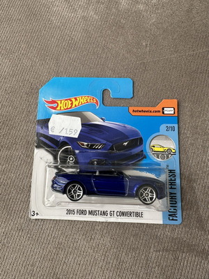 Hot Wheels 2015 Ford Mustang GT Convertible mainline