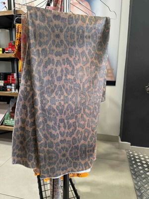 Multifunctional dress skirt short/long pareo gray new