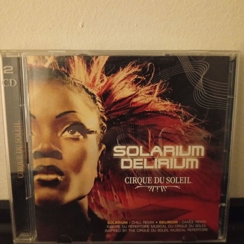Cirque Du Soleil Solarium Delirium double CD used, electronic