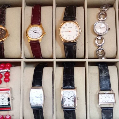 Women's watches collection used, 9 pieces from England