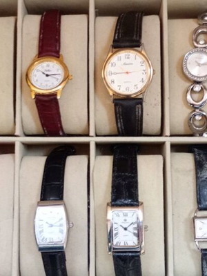 Women's watches collection used, 9 pieces from England