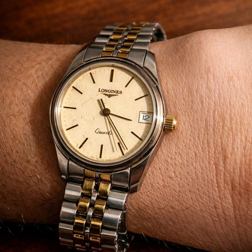 Longines 4895 Swiss Quartz women's watch used, limited edition