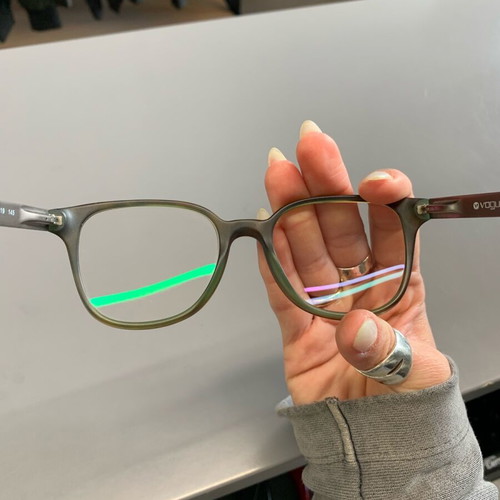 Vogue eyeglasses like new, colorful unisex