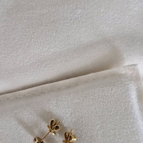 Anatol Diamond Covered Stud Earrings 18K Rose Gold like new
