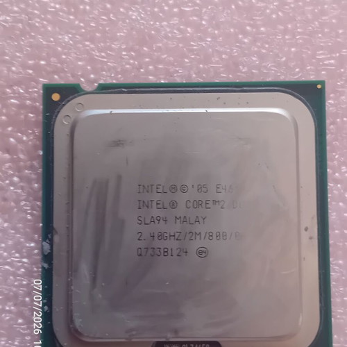 Intel Core2 Duo E4600 CPU used, 2.4 GHz, Socket 775
