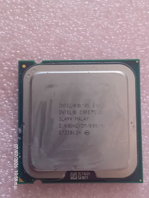 Intel Core2 Duo E4600 CPU used, 2.4 GHz, Socket 775