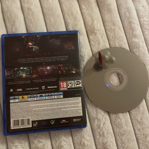 Doom Game for PlayStation 4 like new