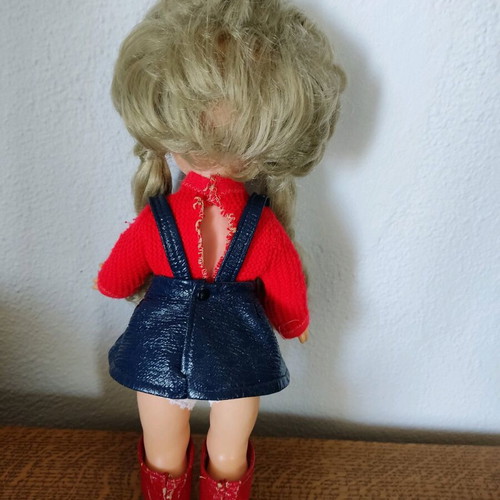 Kehagia doll Fani used, height 33cm, with one open eye