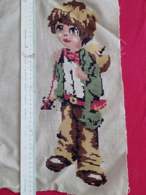 Children's gobelin hand-stitched without frame