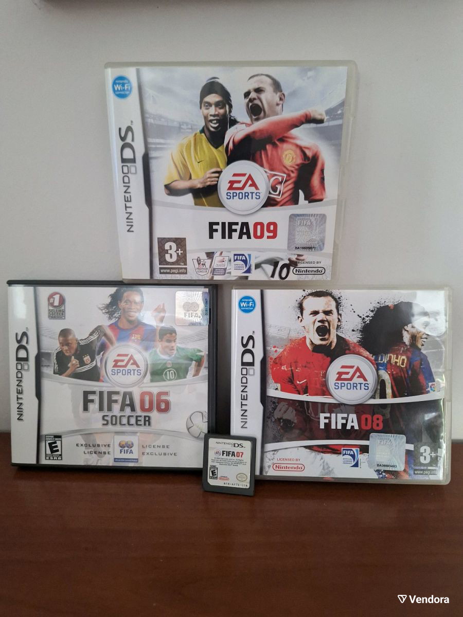 FIFA 06 / FIFA 07 / FIFA 08 / FIFA 09… - € 32,00 - Vendora