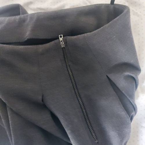 Badila mini skirt gray like new, size S