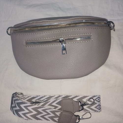 Waist bag gray new, ideal size for phone and keys
