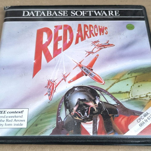 Red Arrows Database Software Amstrad Disk like new