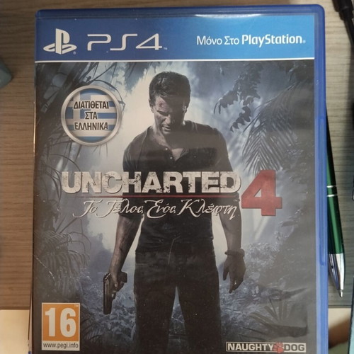 Uncharted 4 PlayStation 4 game like new