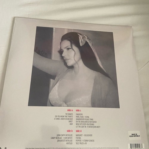 Lana Del Rey Did You Know That Theres A Tunnel Under Ocean Blvd Fnac Exclusive Red Vinyl New