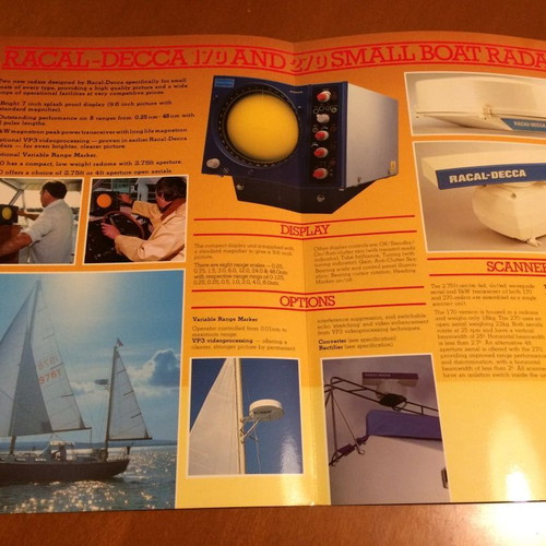 Racal Marine Radar - Racal-Decca - Small boat radars