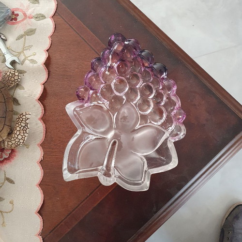 Crystal fondant dish used