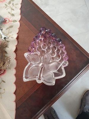 Crystal fondant dish used