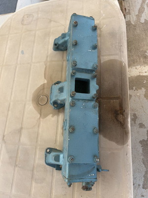 Perkins Marine Water-Cooled Exhaust Manifold Used for 3-Cylinder Engines
