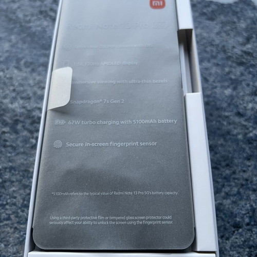 Xiaomi Redmi Note 13 Pro 5G Dual Sim like new, 256GB, black