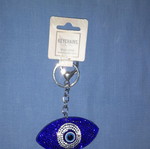 Evil eye keychain