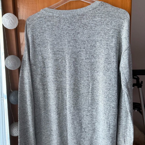 Bershka women's blouse like new, grey, loose fit size M