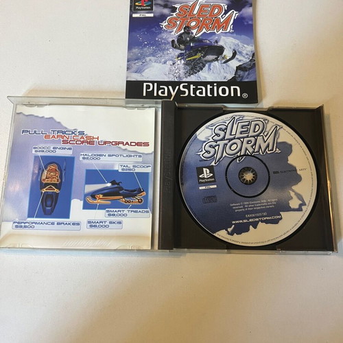 Sled Storm PlayStation (PS1) used with slight discoloration