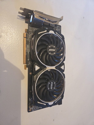 RX580 MSI OC graphics card used