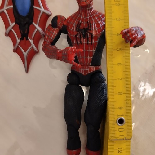 Spider-Man 2 Movie Marvel figure used with shield gift